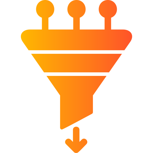 Funnel Generic Flat Gradient icon
