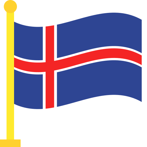 アイスランド Generic Flat icon