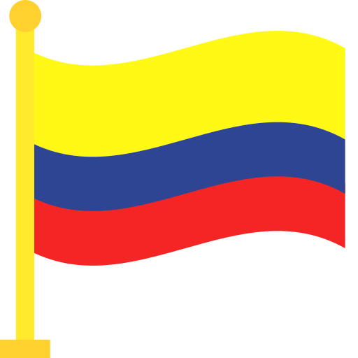 colombia Generic Flat icona