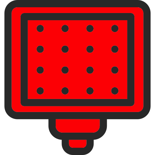 torcia elettrica Generic Outline Color icona