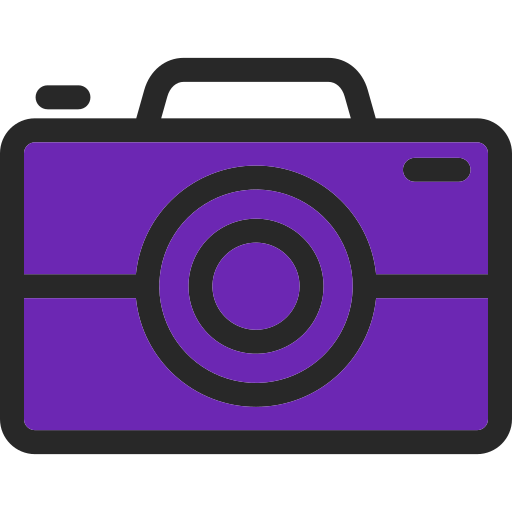 camera Generic Outline Color icoon