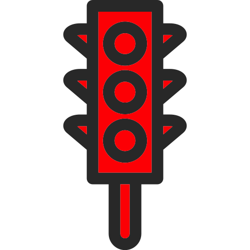 Stop light Generic Outline Color icon