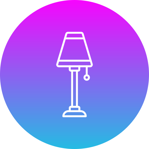 lampada da scrivania Generic Flat Gradient icona