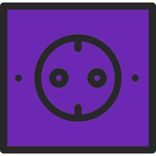 steckdose Generic Outline Color icon