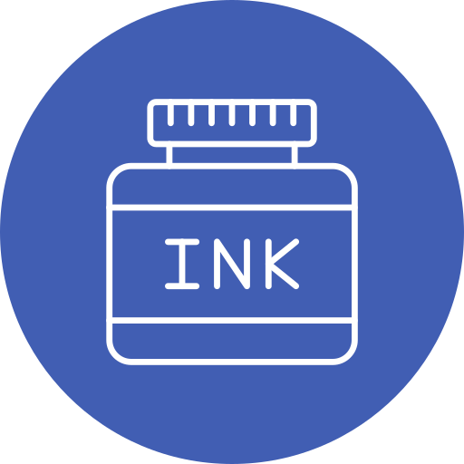 inktpot Generic Flat icoon