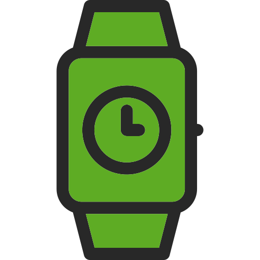smartwatch Generic Outline Color icoon