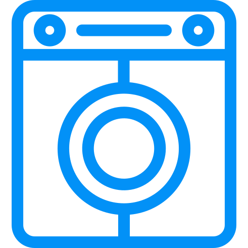 Washing machine Generic Simple Colors icon