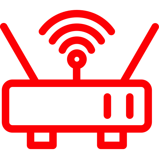 wlan router Generic Simple Colors icon