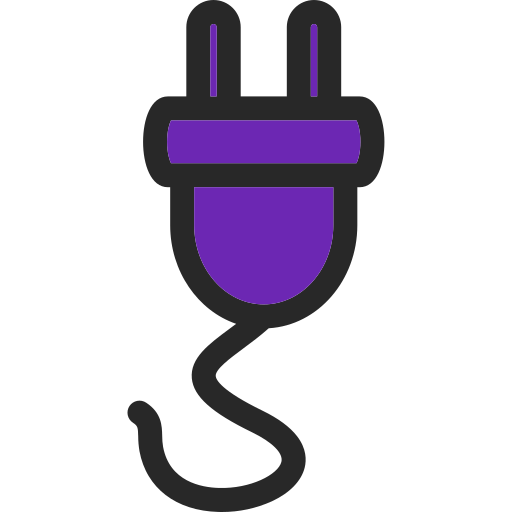 케이블 Generic Outline Color icon