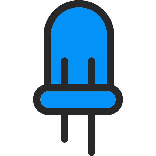 Led Generic Outline Color icon