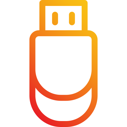 Usb flash drive Generic Gradient icon