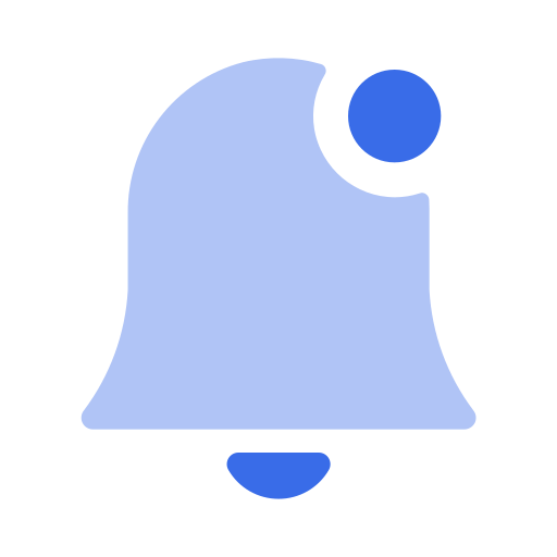 bell-escuela Generic Blue icono