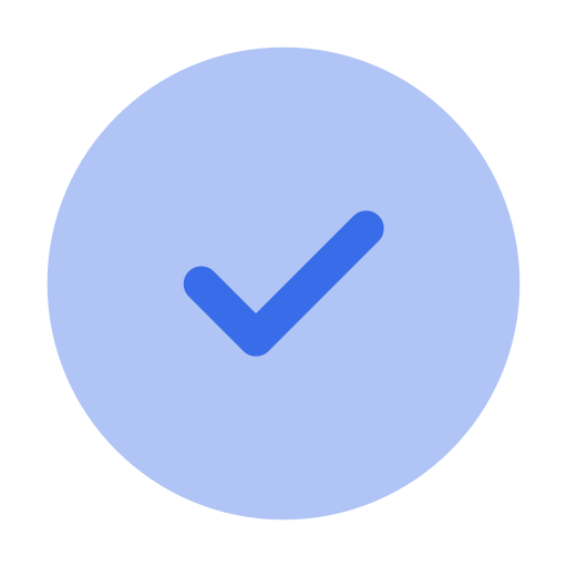 チェック Generic Blue icon