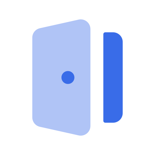문호 개방 Generic Blue icon