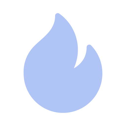 vuur Generic Blue icoon