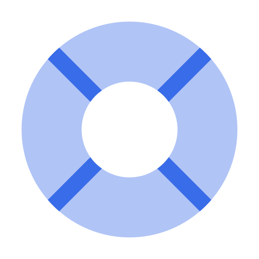 levensring Generic Blue icoon