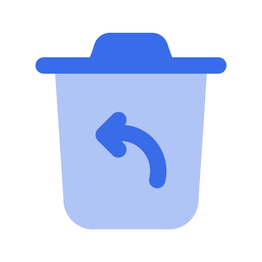 ごみ Generic Blue icon