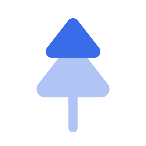 Рождественская елка Generic Blue иконка