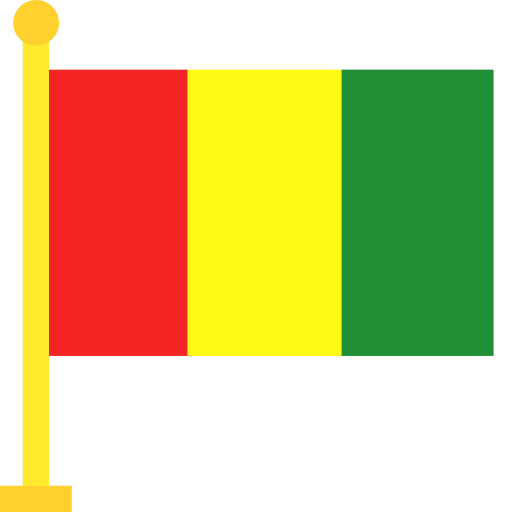 Guinea Generic Flat icon