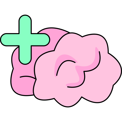 Mental health Generic Thin Outline Color icon