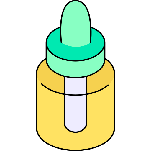 Essential oil Generic Thin Outline Color icon
