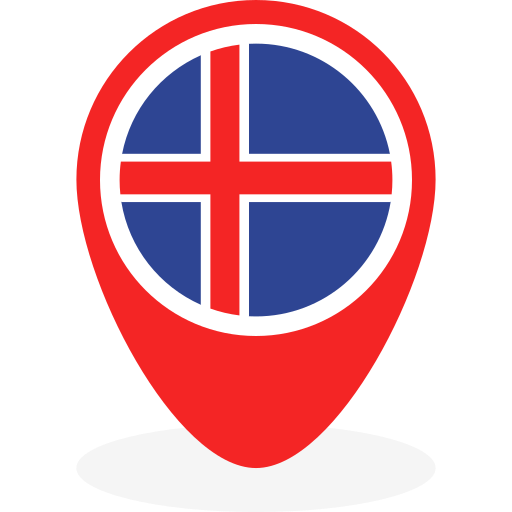 Исландия Generic Flat иконка