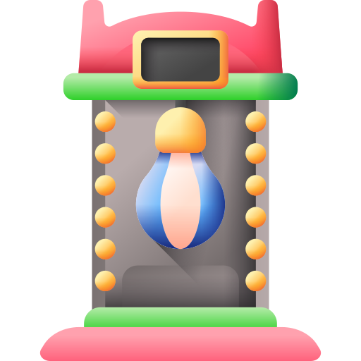 boxeo 3D Color icono