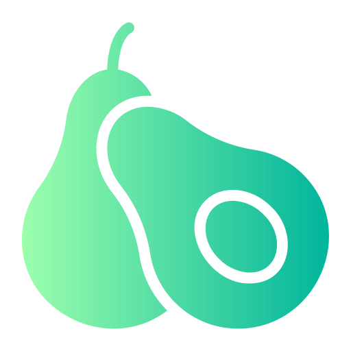 avocado Generic Flat Gradient icon