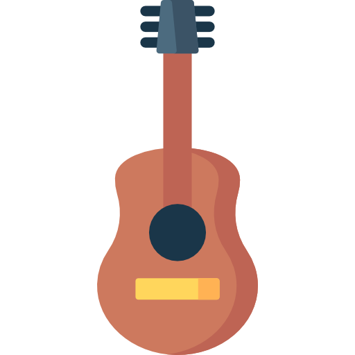 Guitar Special Flat icon