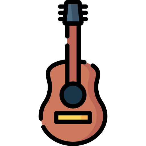 Guitar Special Lineal color icon