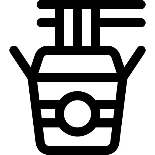 국수 Basic Rounded Lineal icon