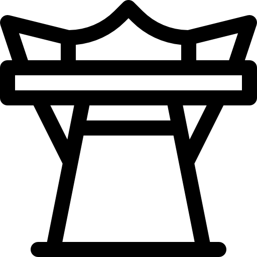 columpio gigante Basic Rounded Lineal icono