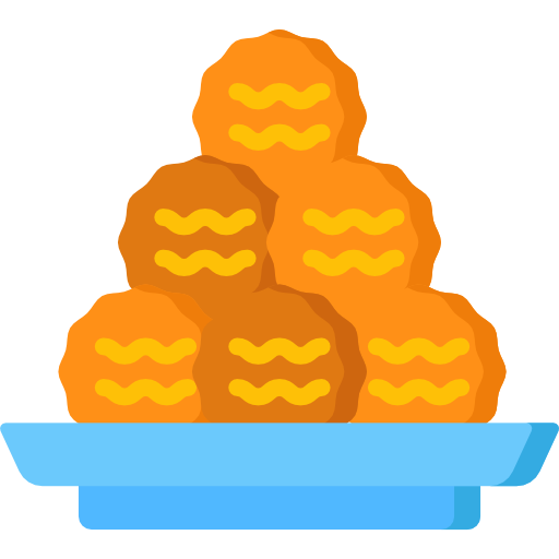 Nuggets Special Flat icon