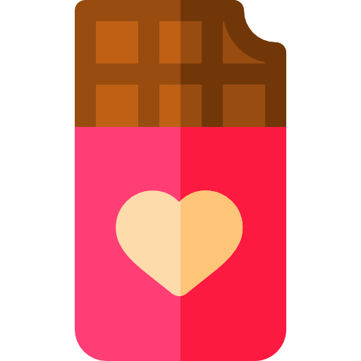 schokoladentafel Basic Rounded Flat icon