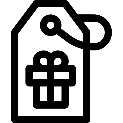 꼬리표 Basic Rounded Lineal icon