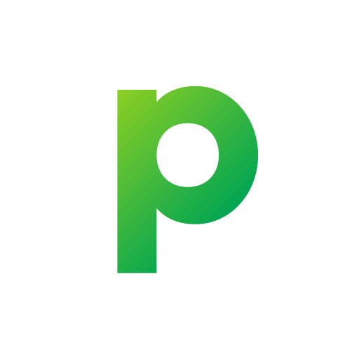 Letter p Generic Gradient icon