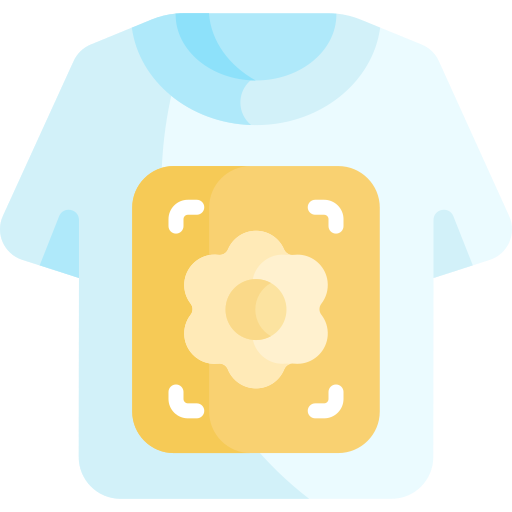 tシャツ Kawaii Flat icon