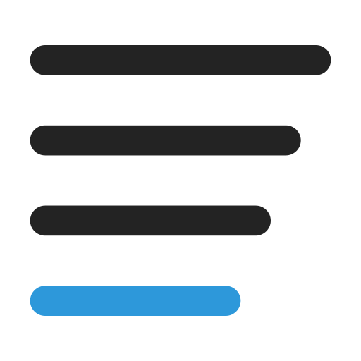メニュー Generic Outline Color icon