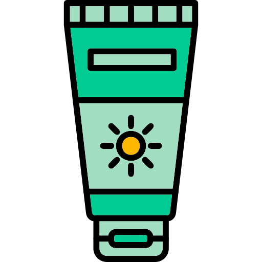 Crema solar Generic Outline Color icono