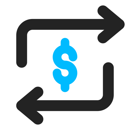 Cash flow Generic Fill & Lineal icon