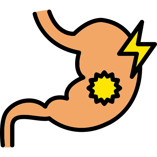 Abdominal pain Generic Outline Color icon