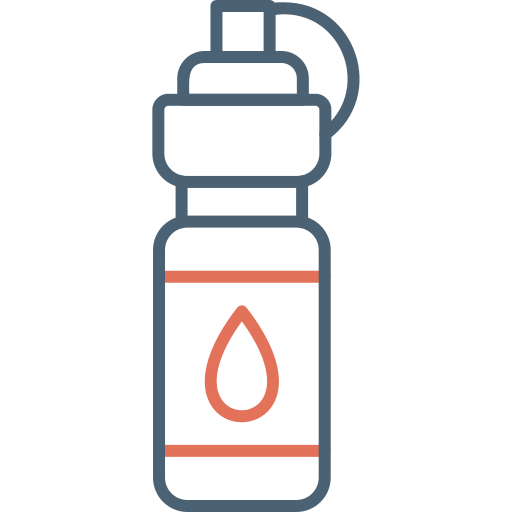 wasserflasche Generic Outline Color icon