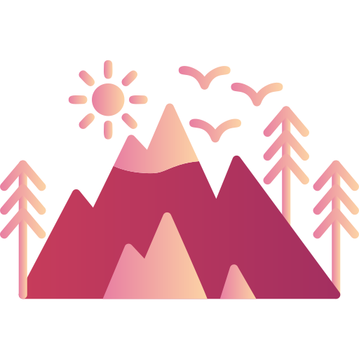 山 Generic Flat Gradient icon