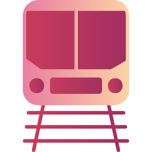 pociąg Generic Flat Gradient ikona