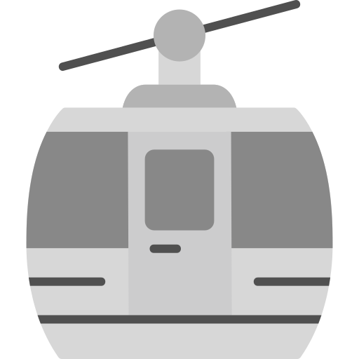 cabina del teleférico Generic Grey icono