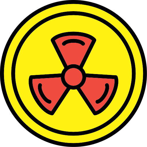 放射線 Generic Outline Color icon