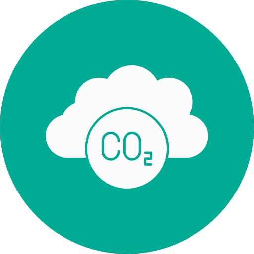 Carbon dioxide Generic Mixed icon