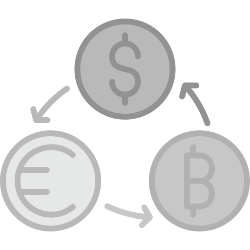 Обмен валюты Generic Grey иконка