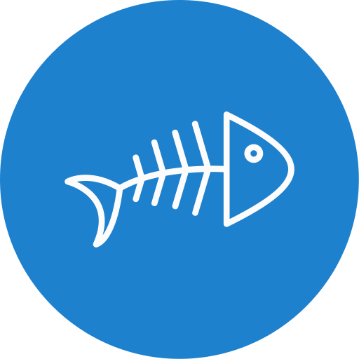 Fish bone Generic Flat icon