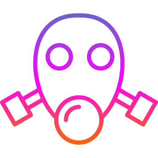 ガスマスク Generic Gradient icon